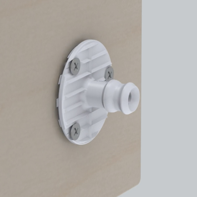 Clip mâle 10kg à coller/visser SL-M10 STRATLOCK