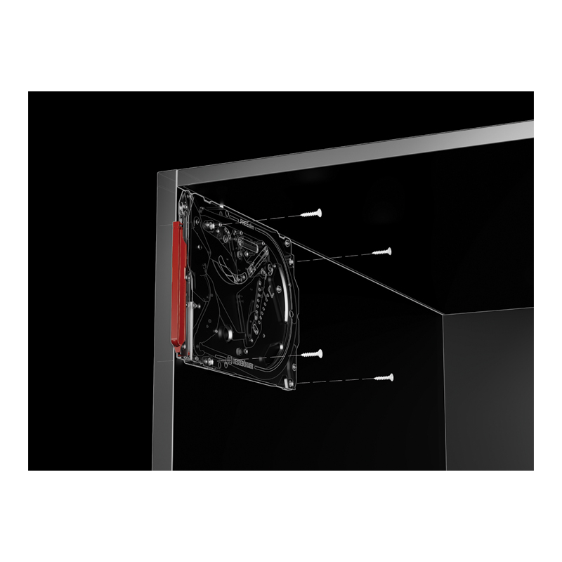 Ferrure de porte relevable FREEslim flap