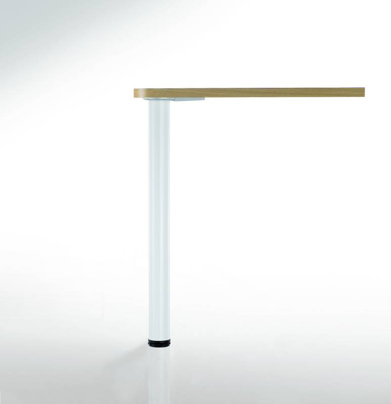 Pied de table métallique Ø60