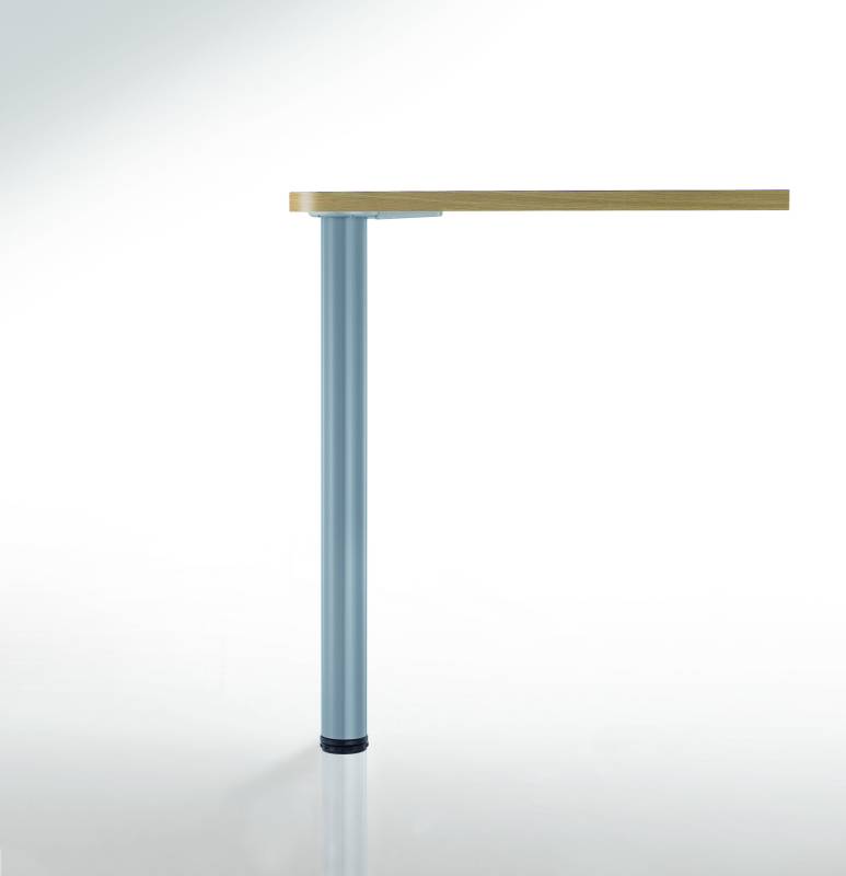 Pied de table métallique Ø60