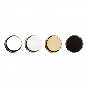 Cache décoratif pour charnière ntermat 9904 95° porte verre - HETTICH