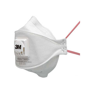 10 masques anti-poussières K9332 FFP3 - 3M  