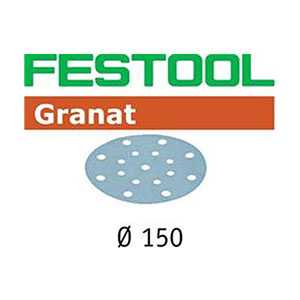 Abrasifs StickFix Ø 150mm pour enduits, apprêts - Granat - FESTOOL
