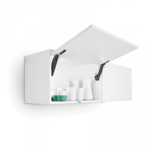 Ferrure de porte relevable FreeSPACE system push - KESSEBOHMER