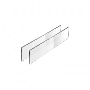 Insert en verre profil tiroir AvanTech YOU Inlay - HETTICH
