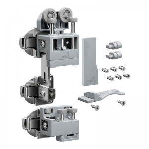 Ferrure de base WingLine L porte lourde avec guidage bas - HETTICH