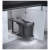 Poubelle de cuisine coulissante encastrable sous évier 20L - HAILO