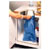 Poubelle de plan de travail encastrable – Couvercle inox – Ø160 mm  - ITAR