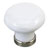 Bouton porcelaine sur embase couleur - MERIGOUS