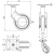 Roulette de meuble design - ITAR