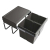 Poubelle coulissante 30L 2 seaux - GOLLINUCCI