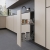 Rangement coulissant étroit pour meuble bas - 2 niveaux - INOXA INDUSTRIE