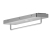 Porte-cintres coulissant - Acier chromé et PVC gris argent - 15 kg - MENAGE&CONFORT