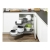 Ferrure pour rangement d'angle LeMans II porte de 400 Style Anthracite - KESSEBOHMER