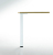 Pied de table métallique Ø60 - CAMAR