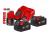 Pack charg + 2 batt 18v 5ah red lit + 1 batt 12v - MILWAUKEE