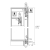 Ferrure de base WingLine L avec guidage bas portes coulissantes pliantes - HETTICH