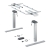 Piètement de table réglable en hauteur par moteur électrique Steelforce Pro 670 SLS Highline - HETTICH