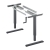 Piètement réglable en hauteur manuellement Steelforce Pro 310 HC Slim Manuel - HETTICH