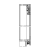 Ferrure de base WingLine L porte lourde avec guidage bas - HETTICH