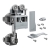 Ferrure de base WingLine L pour portes coulissantes pliantes sans guidage bas - HETTICH
