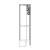 Ferrure de base WingLine L pour portes coulissantes pliantes sans guidage bas - HETTICH