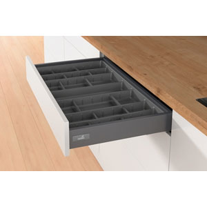 Ramasse couverts OrgaTray 590 Anthracite - HETTICH